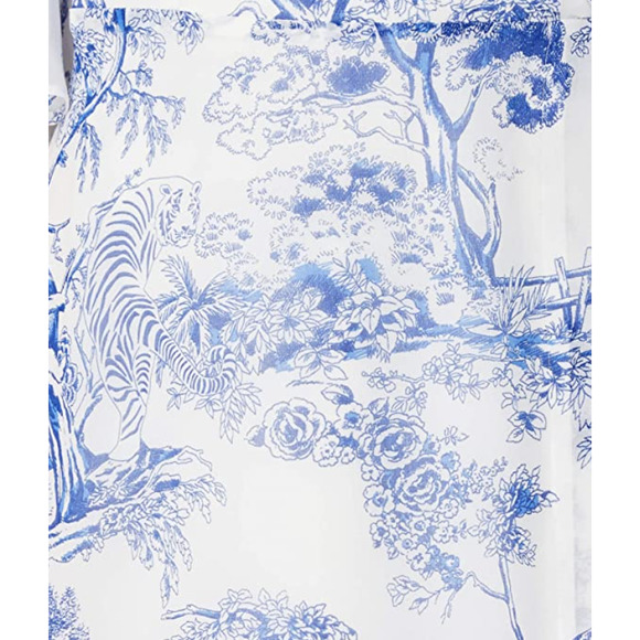 TRUTH & FABLE Maxi Wrap Dress Tiger Print NEW - Picture 3 of 10